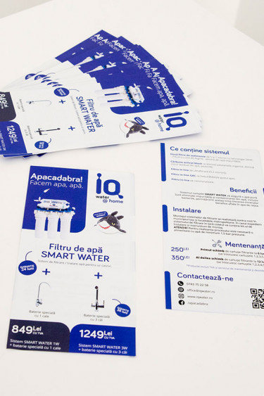 Iq Water at Home Flyer DL