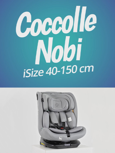 Video studio scaun auto i-Size Coccolle Nobi