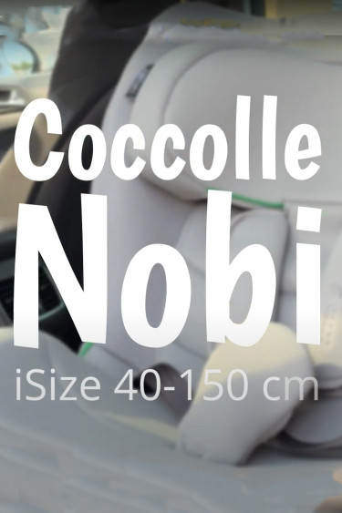 Video outdoor scaun auto i-Size Coccolle Nobi